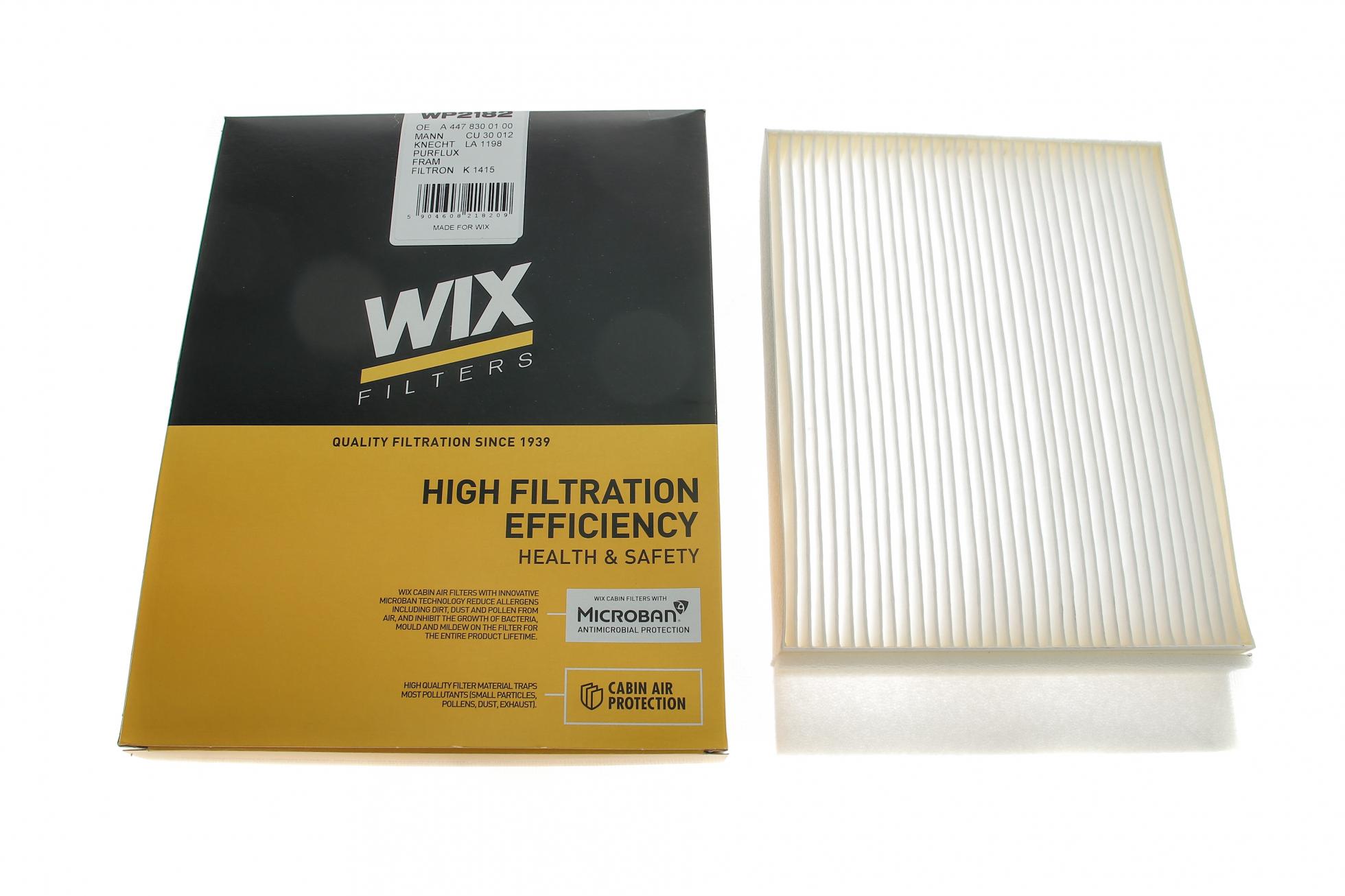 WP2182 WIX FILTERS